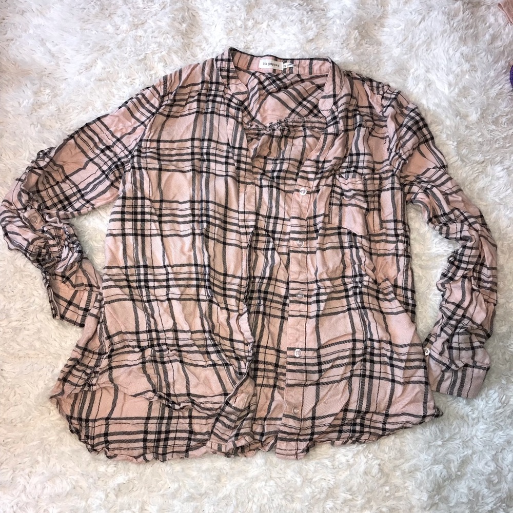 Pink plaid